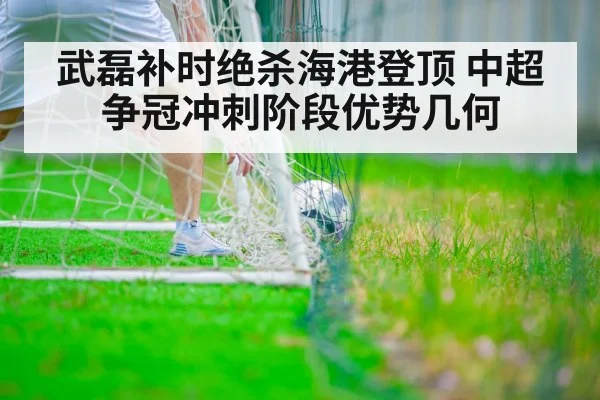 武磊补时绝杀海港登顶 中超争冠冲刺阶段优势几何 | jiuyou game